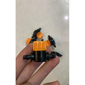 Mua Combo 10 van khoá nối 2 đầu ống tưới 6mm