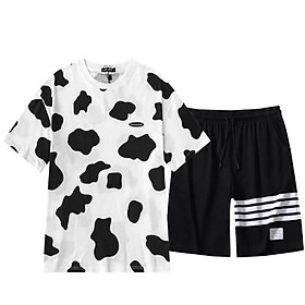 SET BỘ ĐỒ THUN COTTON HOA TIẾT MƠI LẠ CỰC ĐẸP