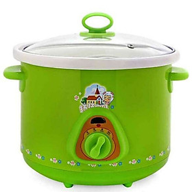 Mua Nồi hầm chậm đa năng dung tích 1 5 l màu xanh lá (hầm cháo  tiềm gà)
