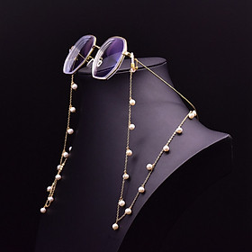 Dây chain kính chuỗi đeo gọng kính thời trang hạt châu tua rua thiết kế độc đáo sản phẩm handmade dây giữ khẩu trang giữ airpod