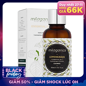 Tinh Dầu Sả Chanh Milaganics (30ml)