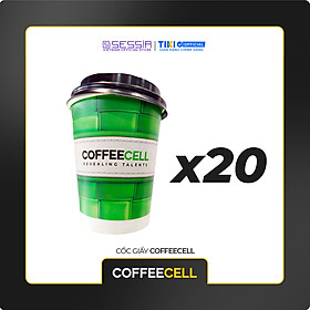 Mua Bộ Cốc Giấy Tiện Lợi Coffeecell (Màu Xanh Lá) - COFFEECELL - Chất liệu cao cấp  Chịu được nước nóng & lạnh  Kiểu dáng sang trọng - Hàng Chính Hãng