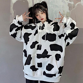 Hình ảnh Áo Sweater Bò Sữa đáng yêu. phong cách Ulzzang Hàn Quốc tay dài. CoolZ C018