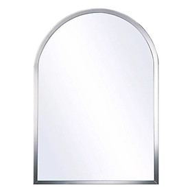 Gương Phòng Tắm Cao Cấp Viền Tròn (Kiếng Cường Lực 5mm) 105C (50 x 70 cm)