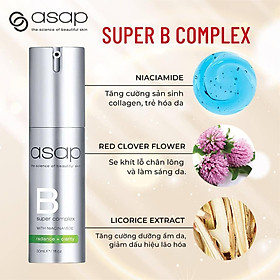 Tinh Chất Làm Giảm Nếp Nhăn Asap B Super Complex With Niacinamide