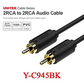 Mua CÁP LOA AV 2- 2 - 1.5M UNITEK (Y-C 945BK) - HÀNG CHÍNH HÃNG