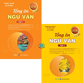 Combo Tổng ôn ngữ văn - tập 1 + 2 (moon) - Nhà Sách Hồng Ân