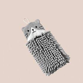 Mua Khăn lau tay nhà bếp treo tường phòng tắm Royal Towel dệt san hô thấm hút nhanh hình thú dễ thương tiện dụng