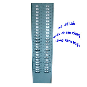 KỆ ĐỂ THẺ GIẤY CHẤM CÔNG BẰNG SẮT-BỀN BỈ VỚI THỜI GIAN
