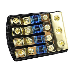 Fuse Holder, Anl Fuse Box Direct Replace, Quality 60A Professional, Easy to Install ,Fuse Distribution Block for Car Stereo Amplifier