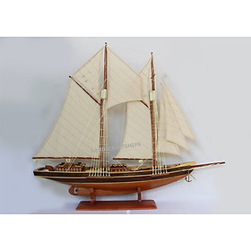 Mua  có video  Thuyền buồm trang trí Bluenose 71cm