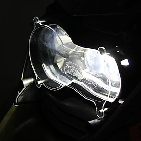 Motorcycle Headlight Guard Protector Cover Grill for BMW R1200GS 2013-2020 ADV 2014-2020 R1250GS ADV 2018-2020, Come with accessories, easy install.