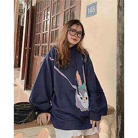 Áo hoodie nữ họa tiết thỏ