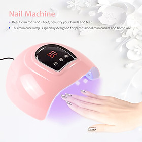Đèn làm móng tay 54W Máy sấy gel LED Máy đóng rắn UV Móng tay & móng chân Chữa bệnh bằng gel USB Máy vẽ móng tay Máy sơn