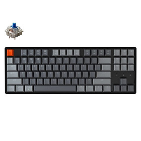 Bàn phím cơ Keychron K8 Bản nhôm có Hot swap (TKL) - hàng chính hãng