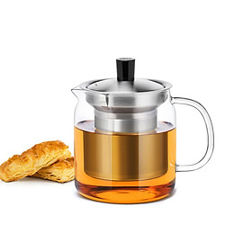 Mua Bình Lọc Trà thủy tinh lõi Inox Samaglas S042 (500ml)