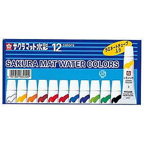 Màu Nước Sakura Mat Water Color 5ml 12 Màu