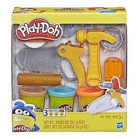 Bộ Đồ Chơi Đất Nặn Hướng Nghiệp - Play-Doh E3342 - Mẫu 2 - Bộ Kỹ Sư