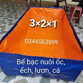 Hình ảnh Bể bạt nuôi cá cảnh , ốc , ếch , lươn 4*2*1- 3*2*1- 2*1*1 - 3*1*1- 2x2x1