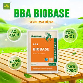 Tạo nền vi sinh vật BBA BioBase 1kg – Ức chế mầm bệnh, giảm khí độc, ổn định môi trường ao – Hàng chính hãng Bình Minh Capital