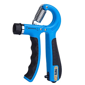 Finger Exerciser with Counter Adults Guitar Wrist Hand Grip Strengthener Gym