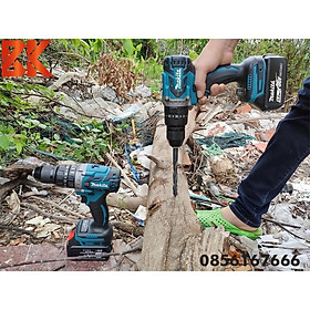 Mua Bộ máy khoan pin makita 36V có búa khoan tường - pin khủng 10 cell - không chổi than - tặng ngay mũi khoan - có bảo hanh