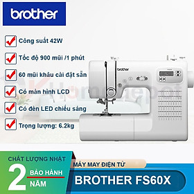 Máy May Brother FS60X - Hàng Chính Hãng