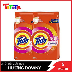 Combo 2 Bột Giặt Tide Hương Downy 5kg