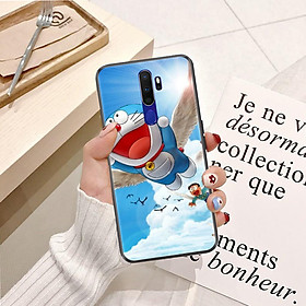 Ốp lưng điện thoại Oppo A9 2020 viền silicon dẻo TPU hình Doremon Phiêu Lưu - Hàng chính hãng