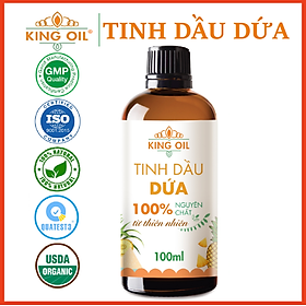 Tinh dầu Dứa (thơm, khóm) nguyên chất từ thiên nhiên, xông phòng, khử mùi, đuổi muỗi, thơm phòng - KingOil