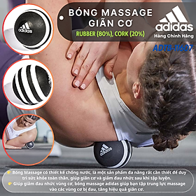 Bóng Massage Giãn Cơ Chính Hãng ADIDAS ADTB-11607 Massage Ball - Tăng Cường Hiệu Quả Giãn Cơ