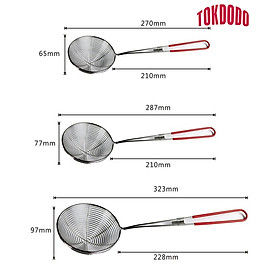 Mua Vợt Đa Năng Inox TOKDODO Múc Chân Trâu  Topping  Ăn Lẩu Cao Cấp