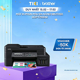 Máy in phun màu đa năng Brother DCP-T720DW - Hàng chính hãng