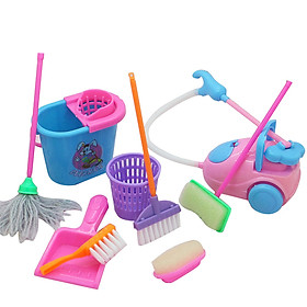 Bộ Đồ Chơi Dụng Cụ Vệ Sinh Nhà Cửa Cho Bé (9 Món)