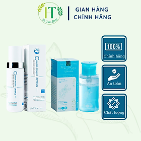 Bộ sản phẩm làm sạch sâu nước tẩy trang & sữa rửa mặt dược liệu Thanh Mộc Hương chính hãng