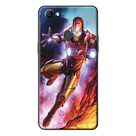 Ốp Lưng Dành Cho Oppo F7 - Iron Man Lửa