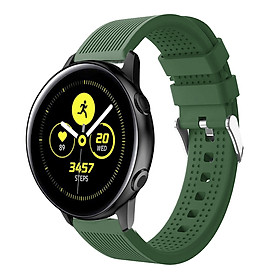 Dây Cao Su Colour 3 Size 20mm cho Galaxy Watch Active 1, Galaxy Watch Active 2, Galaxy Watch 42, Huawei Watch 2, Ticwatch, Amazfit, Garmin