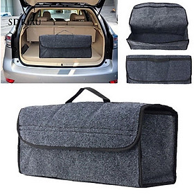 Túi vải dạng hộp đựng đồ để cốp sau xe hơi 49cm x 16cm x 24cm