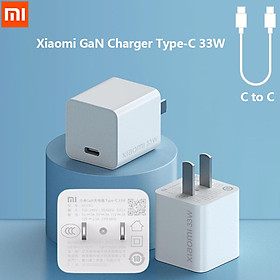Bộ sạc Xiaomi GaN Type-C 33W 3A MAX Fast C to C