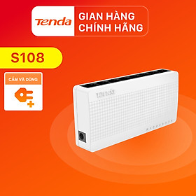 Mua Bộ chia mạng Switch Tenda S108 8 cổng Ethernet 100 Mbps - Hàng Chính Hãng
