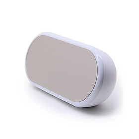 Đồng hồ báo thức kỹ thuật số BT2280 Loa Bluetooth không dây với Màn hình LED số lớn Độ sáng mờ-Màu trắng