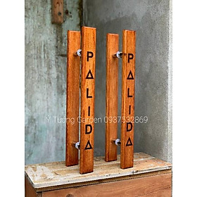 Mua Tay nắm gỗ cửa kính cường lực( dài 60cm  gỗ sồi Nga)