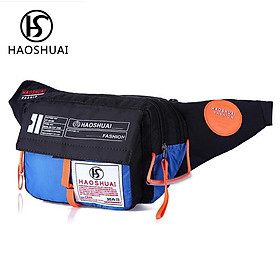 Túi đeo chéo nam nữ unisex sợi polyester chống thấm nước phong cách ulzzang Haoshuai G15