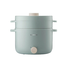 Nồi Điện Đa Năng LocknLock Electric Multi Pot 220V, 50Hz, 600W, 2.0L - Màu Mint - EJP156 - Hàng chính hãng
