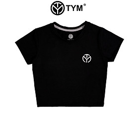Áo Croptop thể thao Nữ TYM - Vải Poly 4 chiều mềm mại - Thoáng mát - AWT005 - TYM FASHION