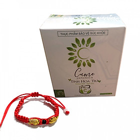 Thực phẩm chức năng Trà hỗ trợ giảm cân Came japonica hộp 10 gói/10gr mẫu mới + Tặng kèm vòng phong thủy Cực Chất