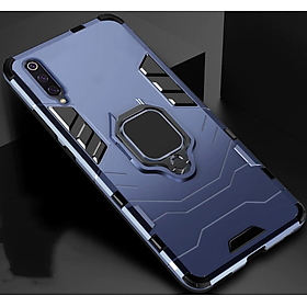 Ốp lưng dành cho Samsung Galaxy A7 2018 iron man chống sốc kèm iring - hàng nhập khẩu