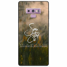 Ốp lưng in cho Samsung Note 9 Mẫu Sau Tất Cả