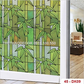 DECAL DÁN KÍNH MỜ SẴN KEO - BÁN THEO 1M TỚI