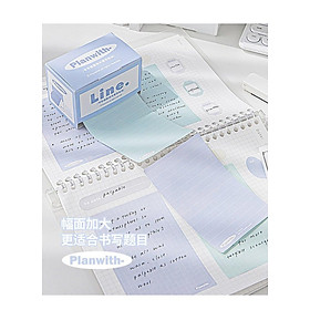 U-Trends Sticker Note Planwith Vàng Rpy50 60020915